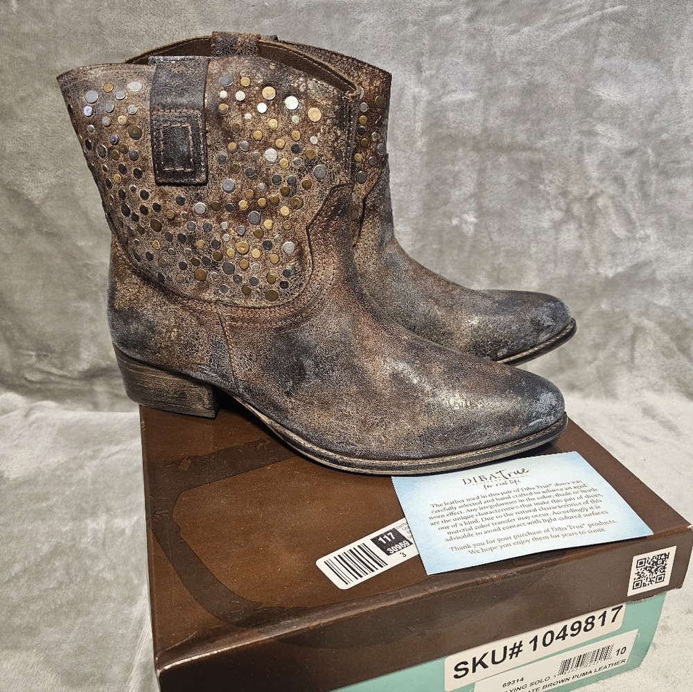 NIB DibaTrue Flying Solo Boots Sz 10